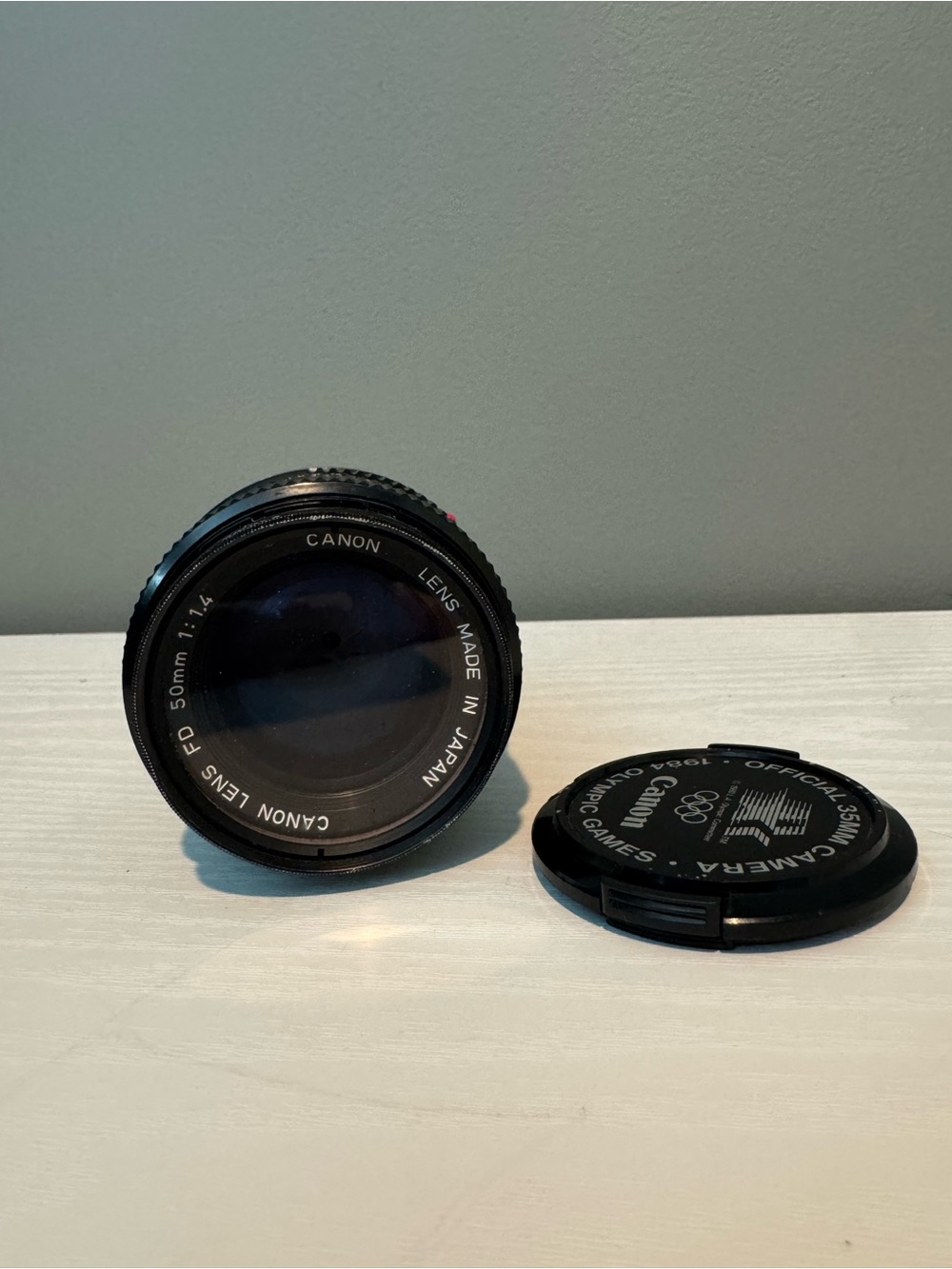 Canon 50mm f/1.4 FD Prime Lens - Black